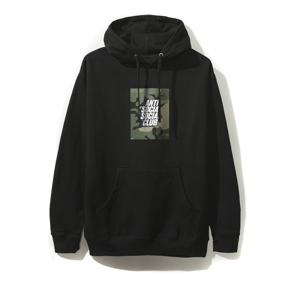 人気話題！Anti Social Social Club Mantras Black Hoodie ASSC - Indian Tiger Black Hoodie| MAGIC CUSTOM Color Black